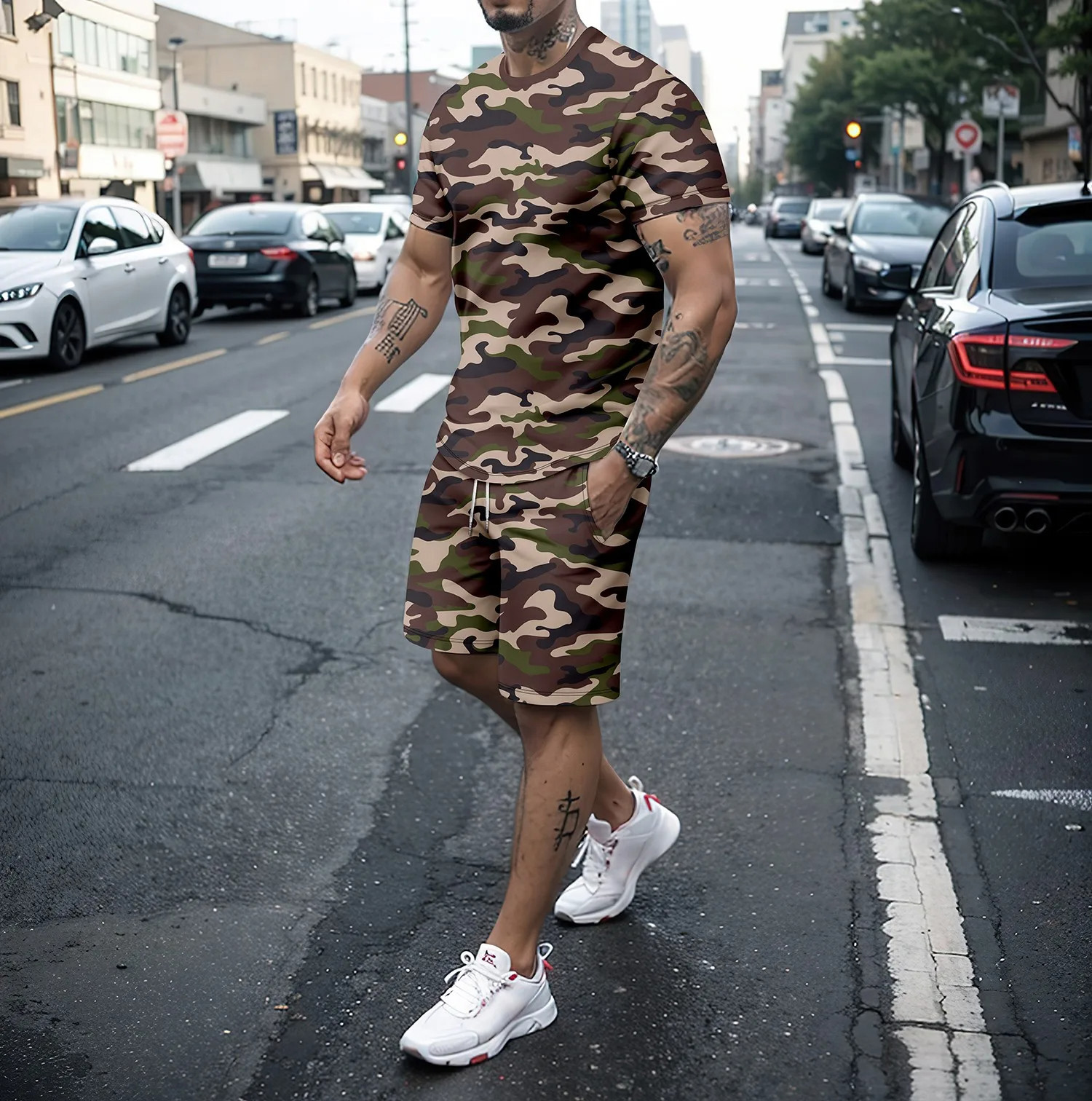 Camouflage Outdoor Tracksuits  – Women And Men Fashion recenzja i cena