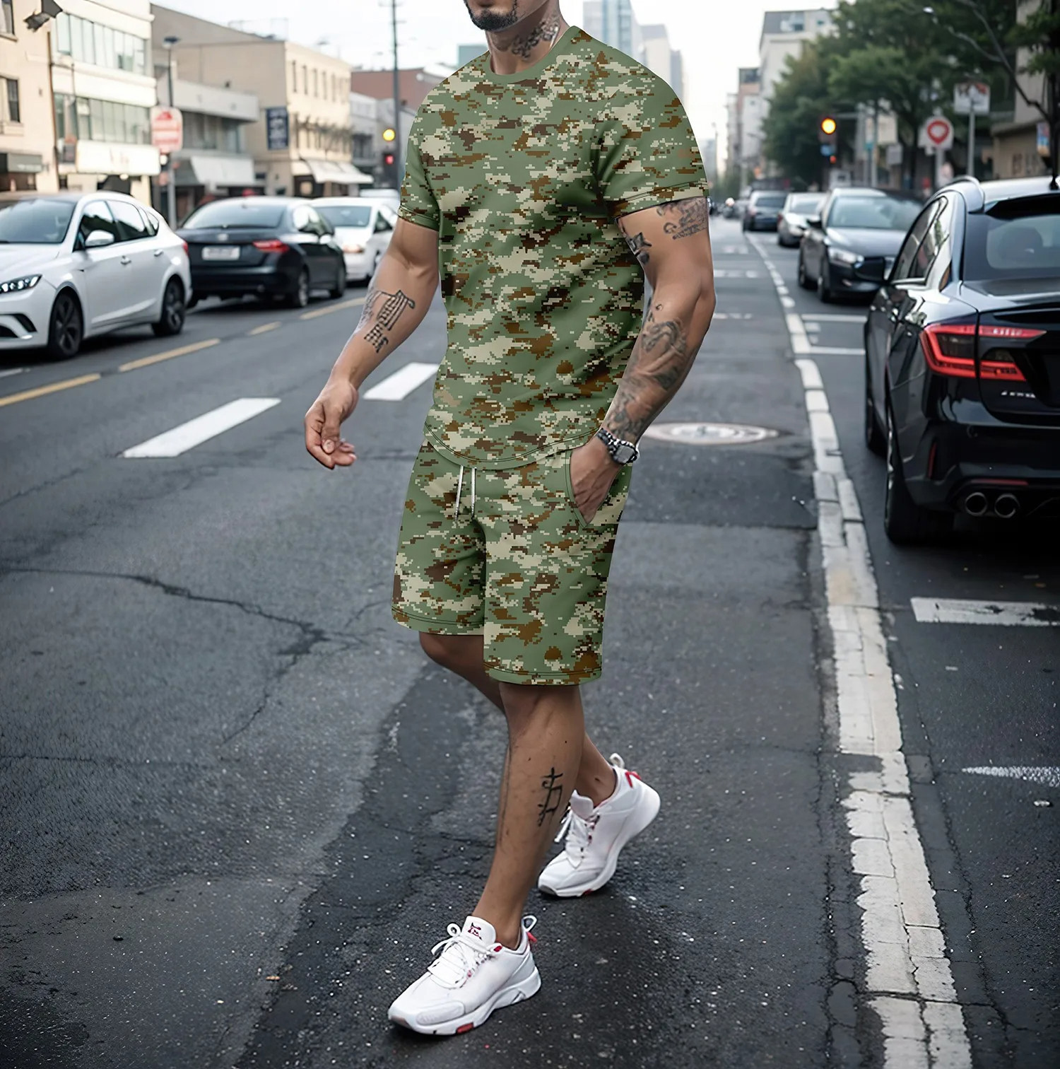 Camouflage Outdoor Tracksuits  – Women And Men Fashion recenzja i cena