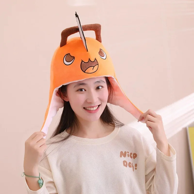 Anime Chainsaw Man Pochita Cos – Women Fashion Hats recenzja i cena