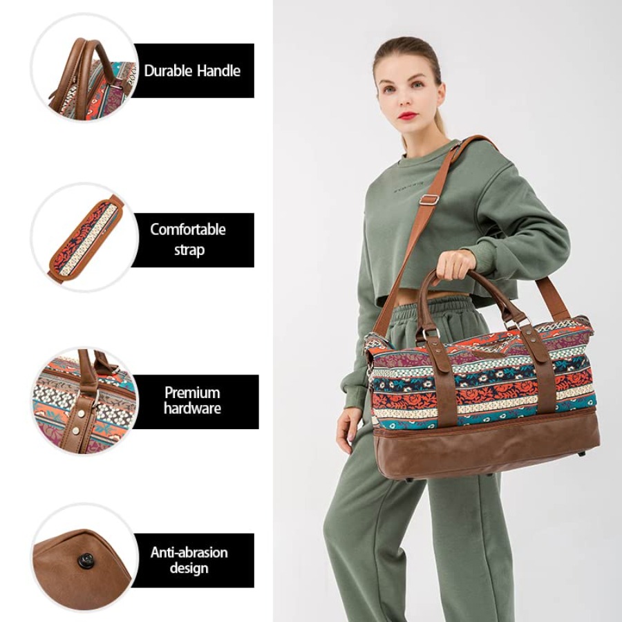 Garment Bag with Shoes Compart – Canvas Tote Bag recenzja i cena