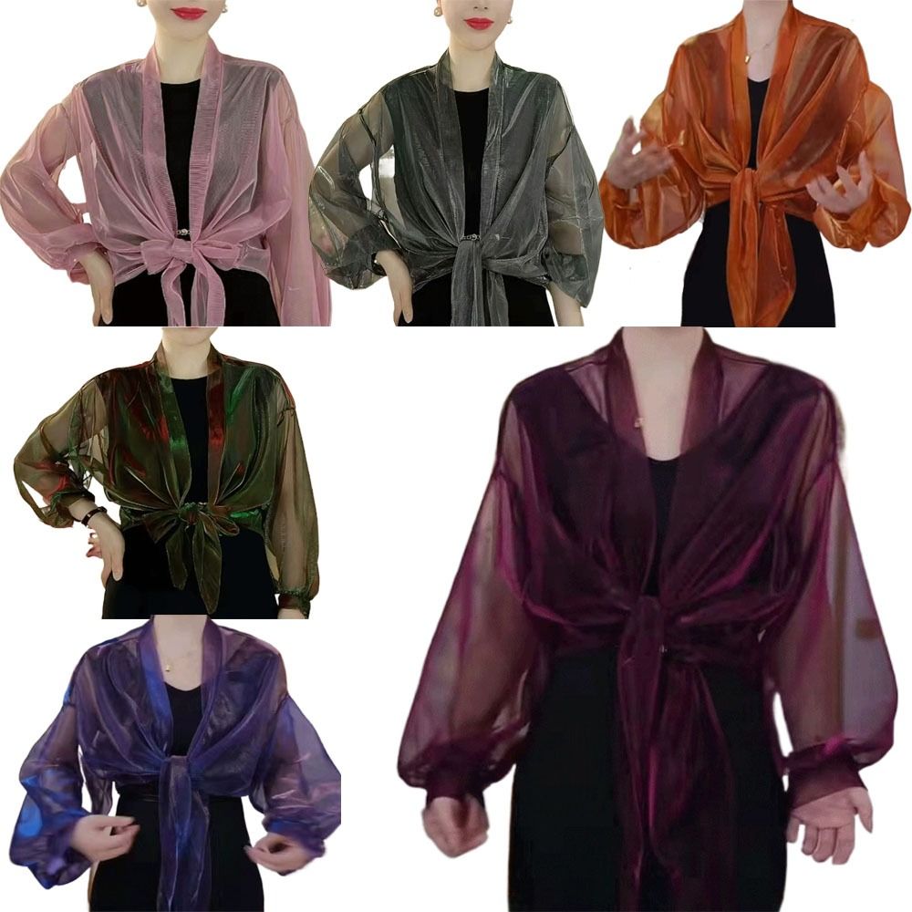 Fashion Thin Tulle Shawl Sunsh – Women'S Fashion Knitwear recenzja i cena