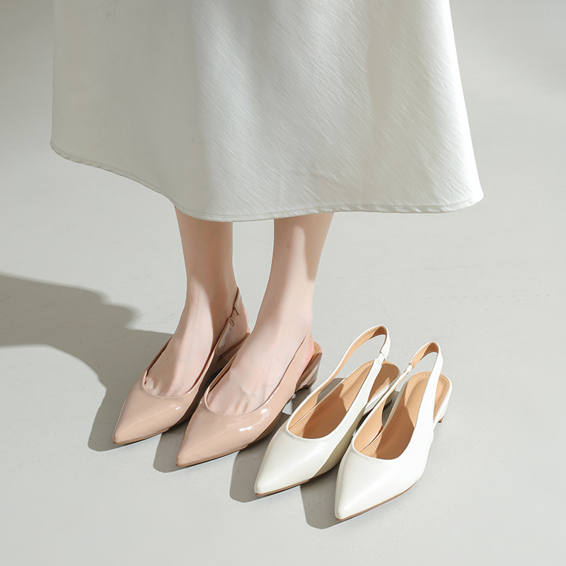 Fashion pointed-toe back sanda – Women'S Fashion Business Casual recenzja i cena