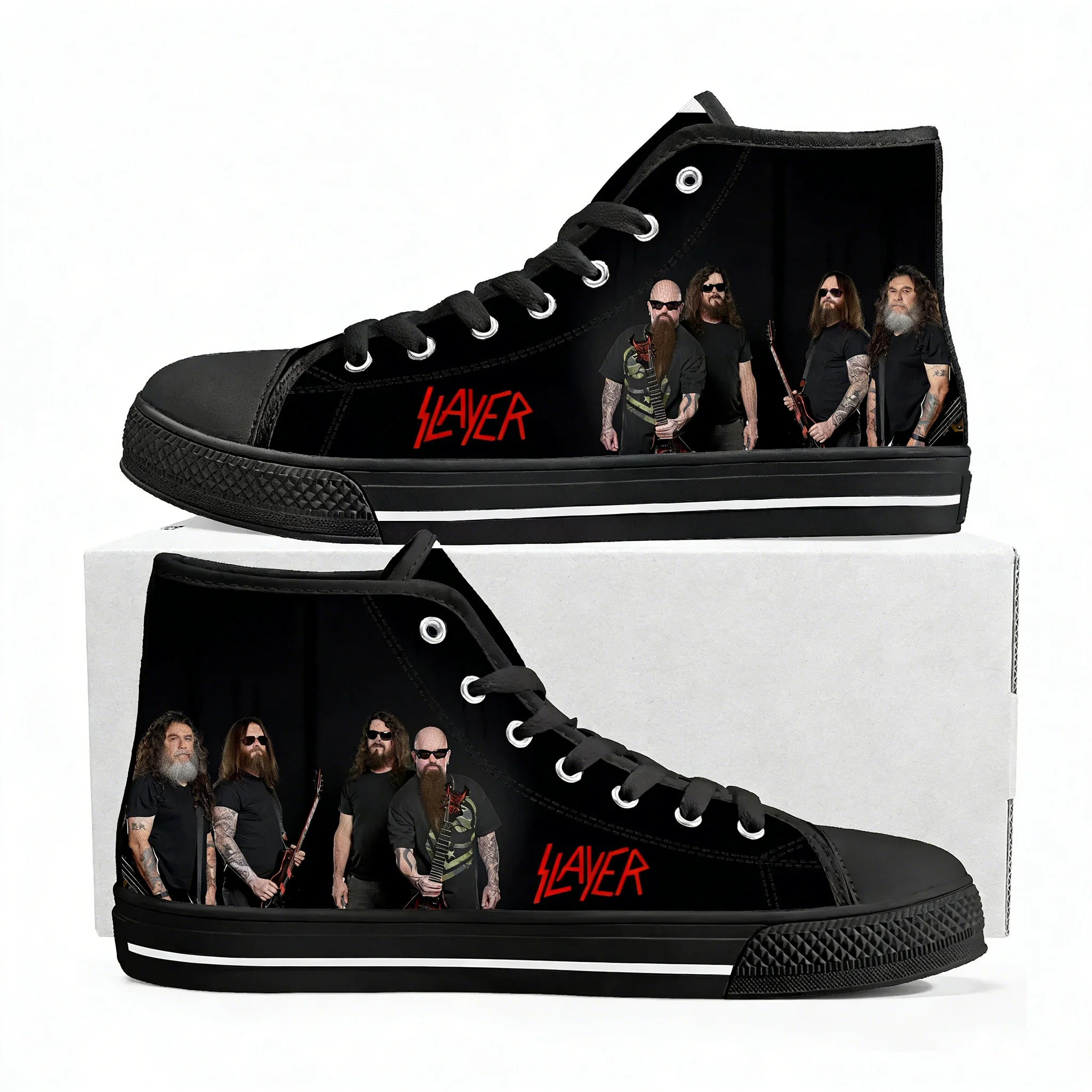 Slayer High Top Sneakers Mens  – Women'S Fashion Business Casual recenzja i cena