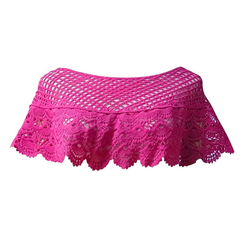 Lace Hollow Sunscreen Shawl Su – Women'S Fashion Knitwear recenzja i cena