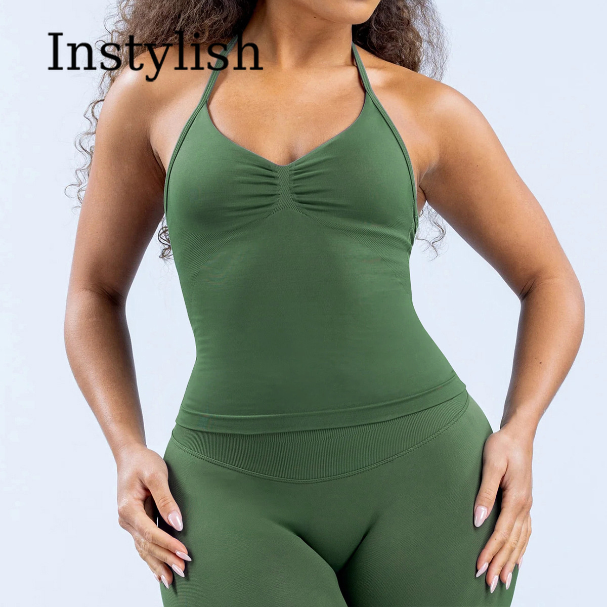 Women Seamless Yoga 2 Piece Se – High Waist Leggings recenzja i cena