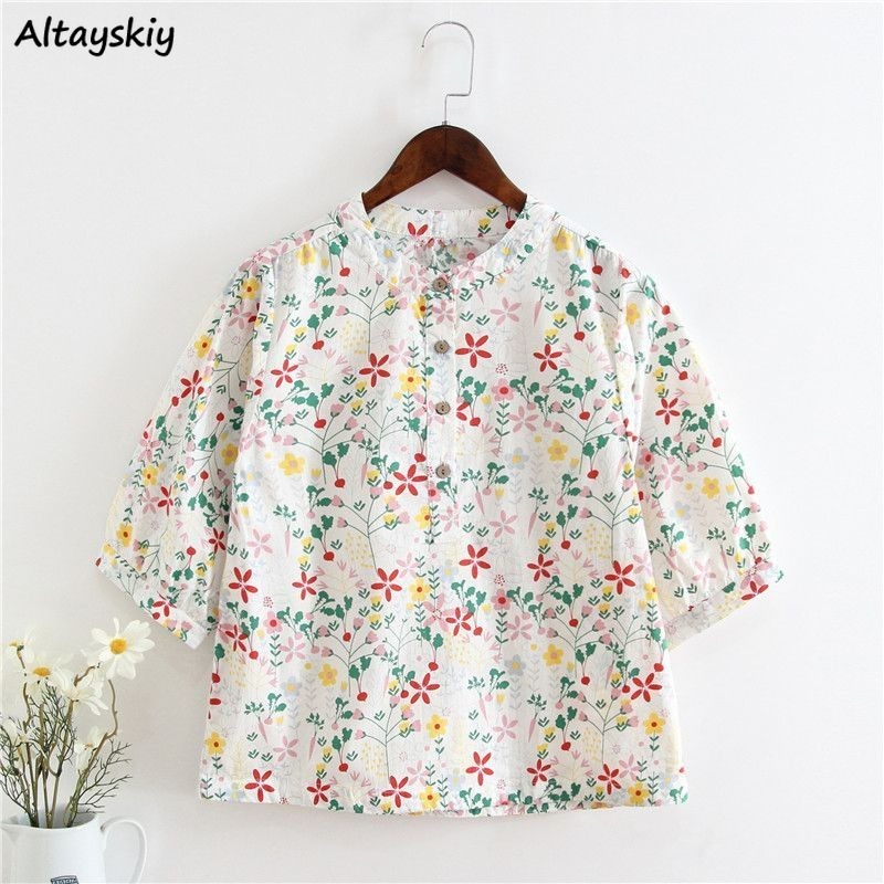 Printed Shirts for Women Short – Women'S Young Fashion recenzja i cena