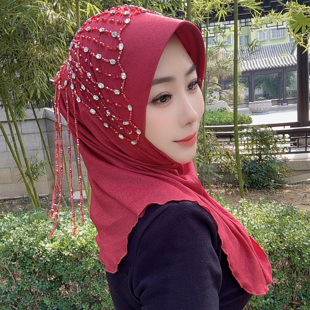 Africa Ethnic Hats Hijab Black – Women Fashion Hats recenzja i cena