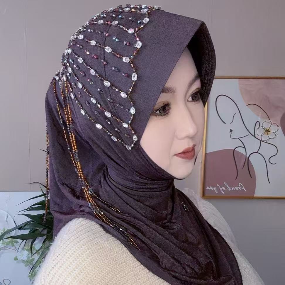 Africa Ethnic Hats Hijab Black – Women Fashion Hats recenzja i cena