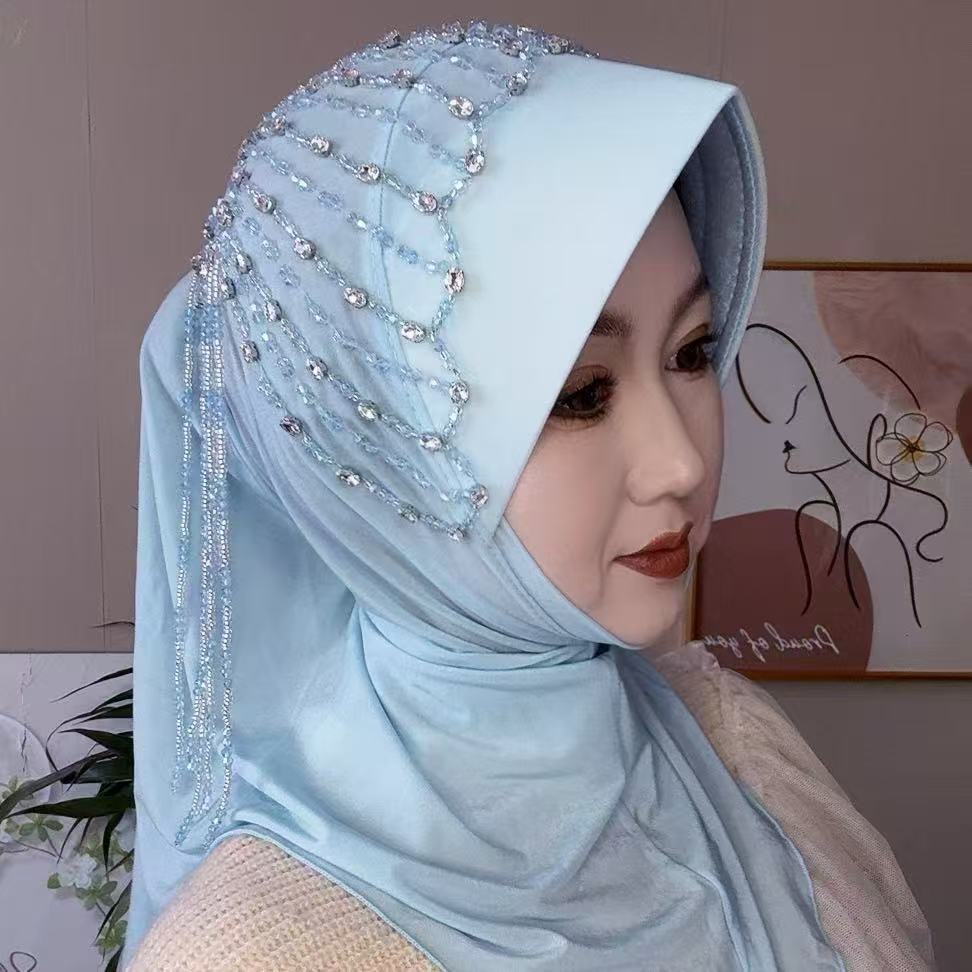 Africa Ethnic Hats Hijab Black – Women Fashion Hats recenzja i cena