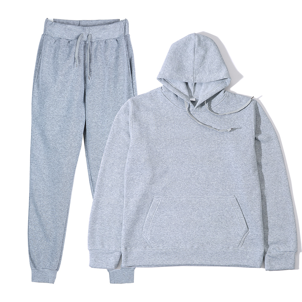 Unisex 2Pcs Sportswear Set Hoo – Women And Men Fashion recenzja i cena