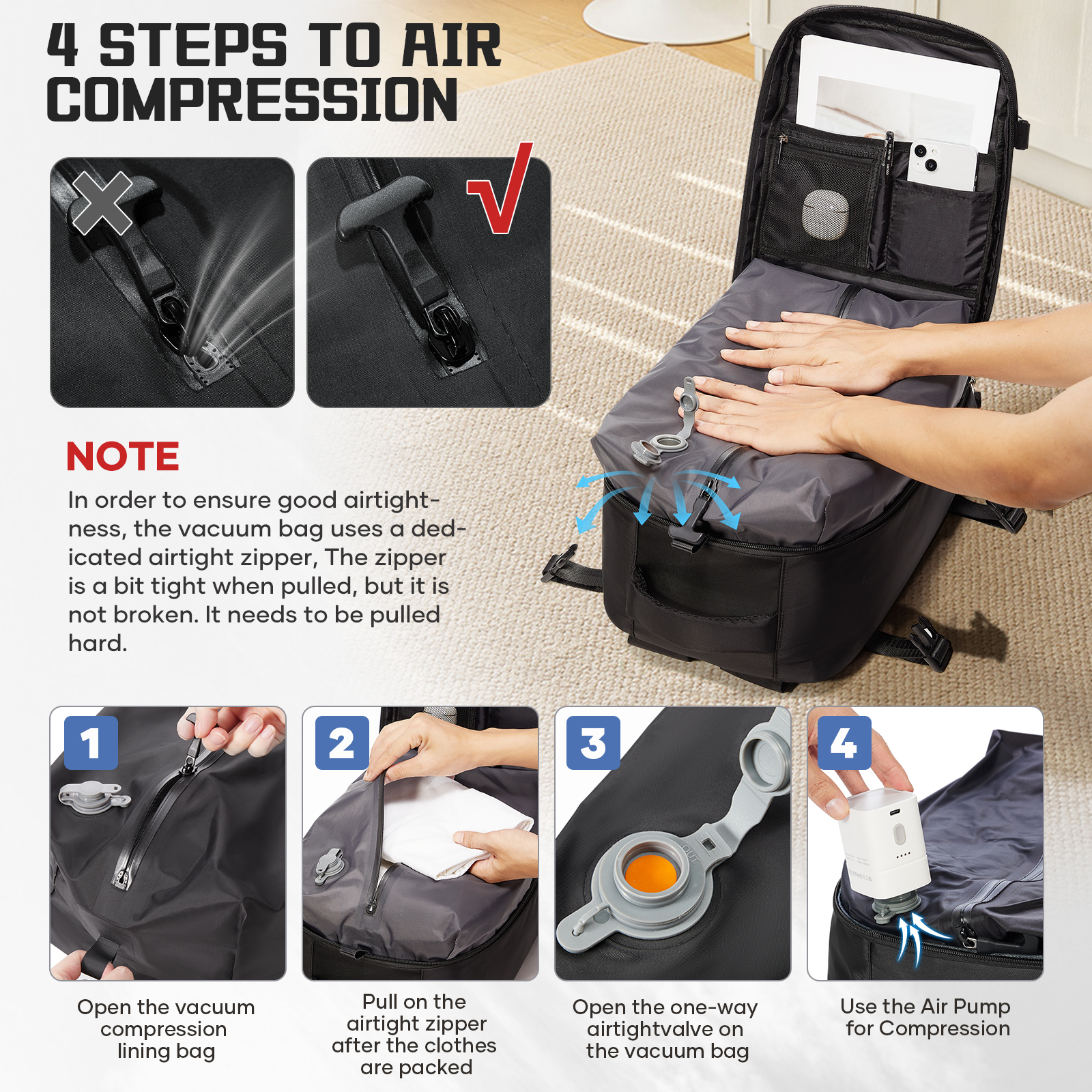 Women Backpack Vacuum Backpack – Women And Men Fashion recenzja i cena
