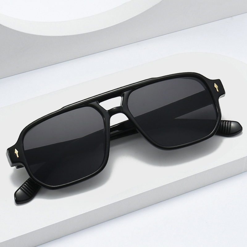 Vintage Double Bridges Men Squ – Women'S Fashion Eyewear recenzja i cena
