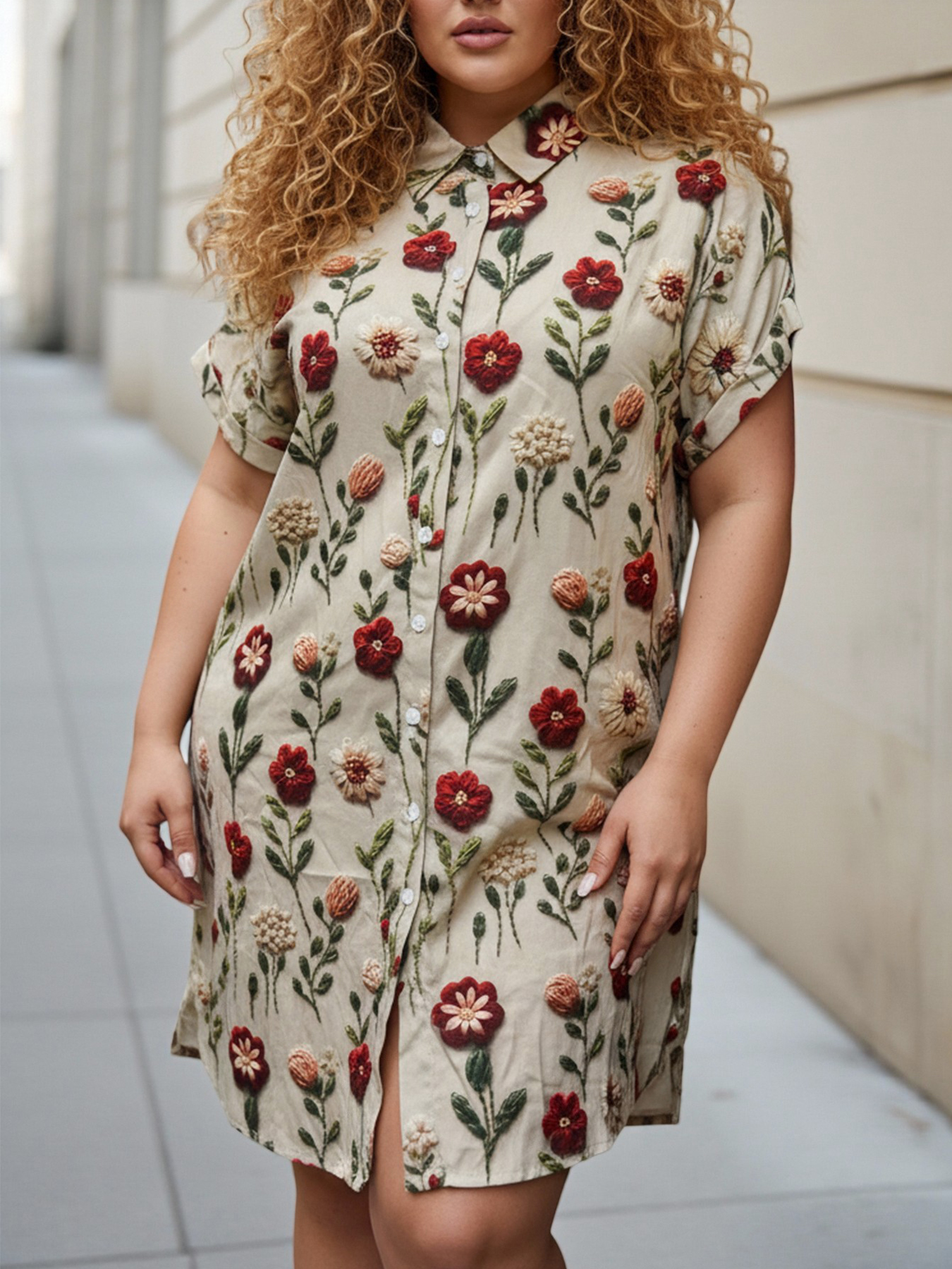 Plus Size Women's Longline Ove – Women'S Fashion Knitwear recenzja i cena