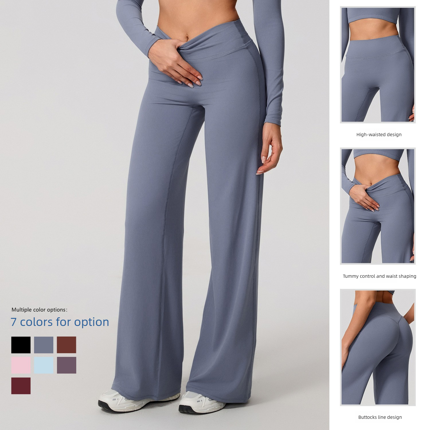 Lezyan Loose Soft Yoga Wide Le – High Waist Leggings recenzja i cena